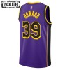 Los Angeles Lakers Dwight Howard 39 Jordan 2022-23 Statement Edition Violetti Pelipaidat Swingman - Lasten